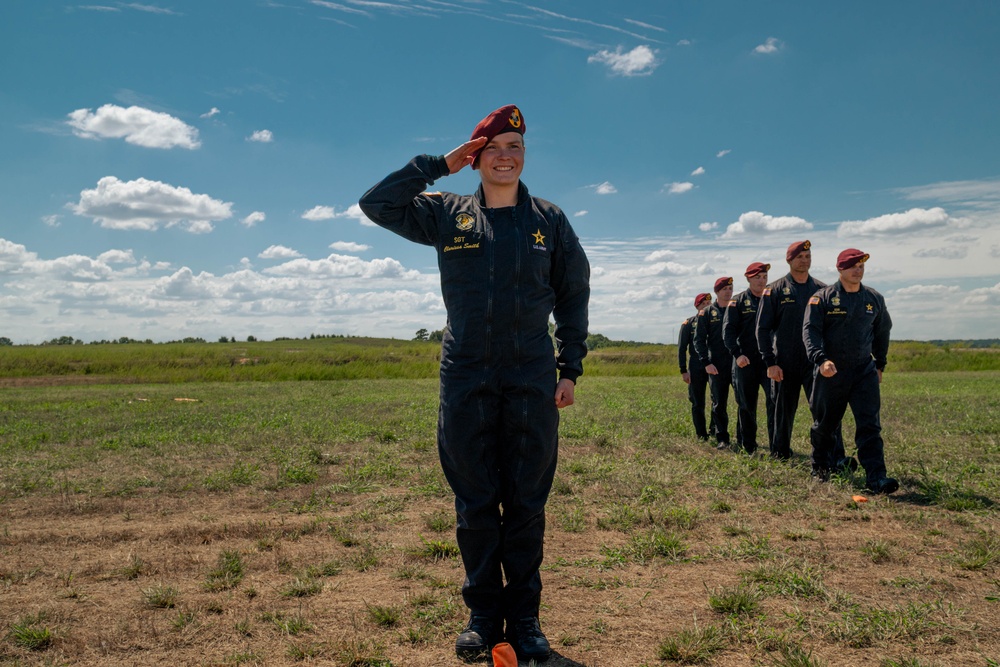 U.S. Army Golden Knights Perform at Wings of Pride Airshow 2025
