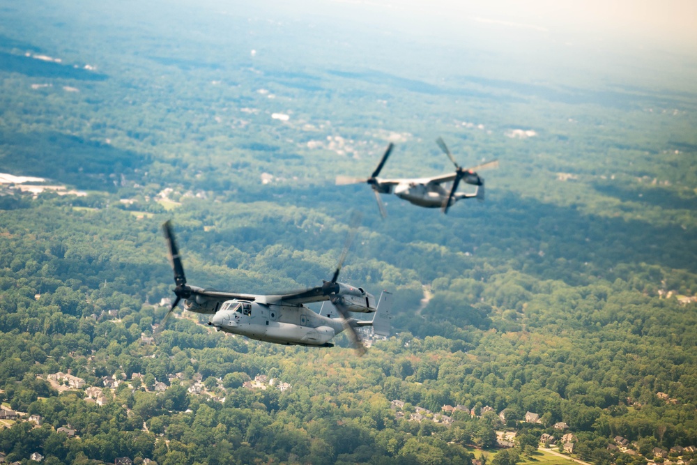 Marine Week Atlanta 2025: Mercedes-Benz Stadium Flyover