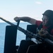 USS America (LHA 6) Conducts Crew-Served Weapons Shoot