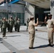 NMRC Command Master Chief Reenlists, Turns Over Office