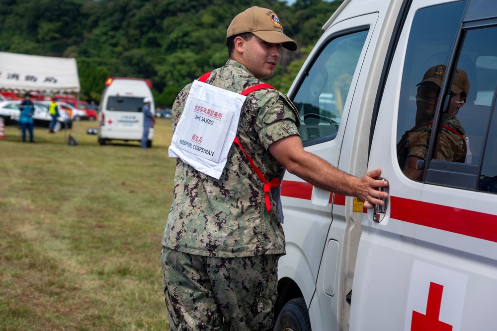 CFAS Participates in Sasebo City Joint Disaster Drill 2025