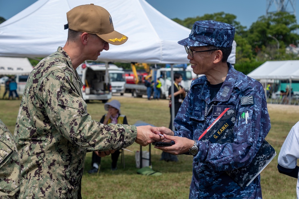 CFAS Participates in Sasebo City Joint Disaster Drill 2025