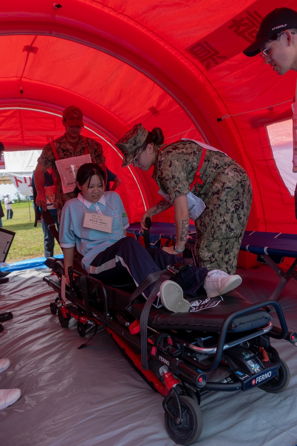 CFAS Participates in Sasebo City Joint Disaster Drill 2025