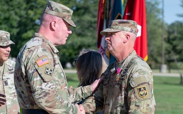 Fort Leonard Wood says farewell to Brig. Gen. Leonard during ceremony