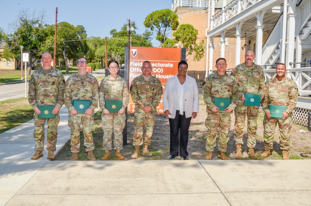 FDO Fort Sam Houston End of Tour Awards