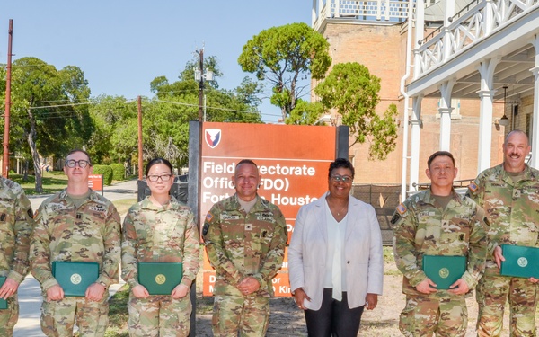 FDO Fort Sam Houston End of Tour Awards