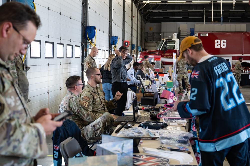 The 100th MSG hosts base agency showcase