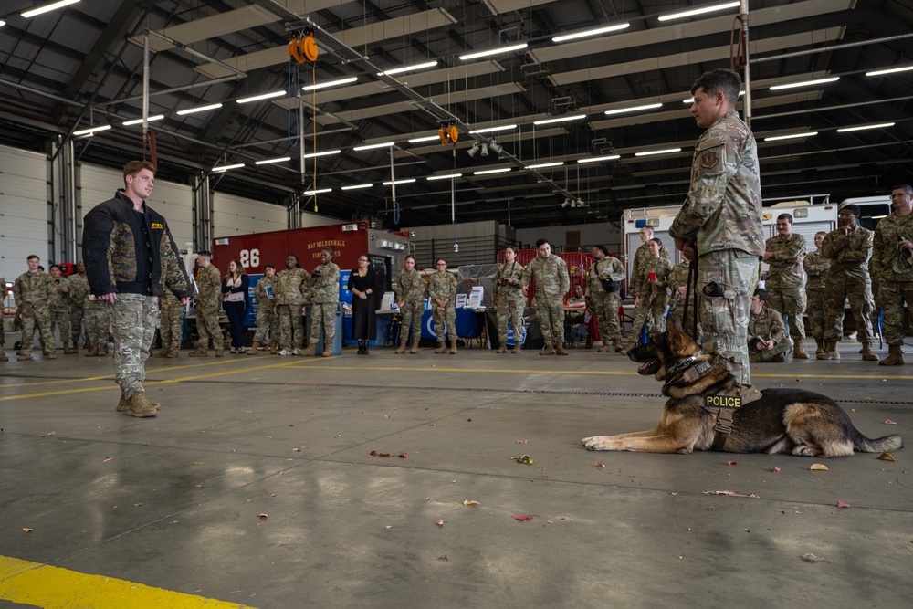 The 100th MSG hosts base agency showcase