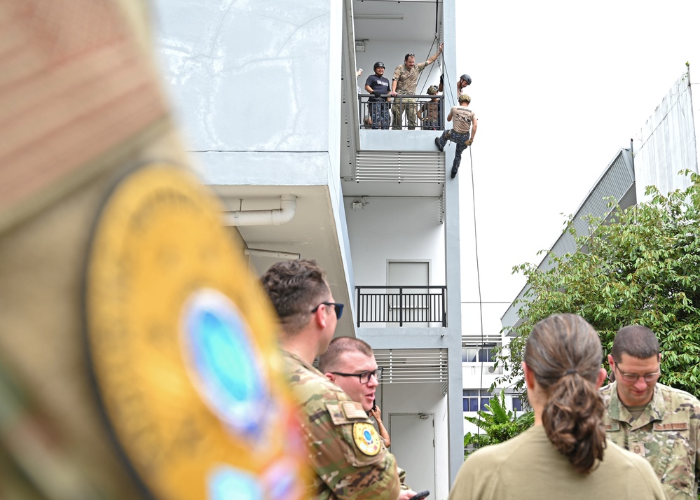 Rope Training Enhances Joint Rescue Capabilities for Enduring Partners