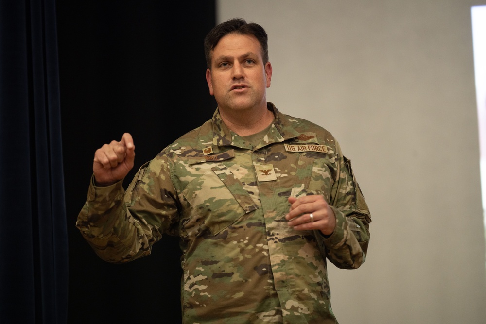 22nd ARW CC hosts first all-call