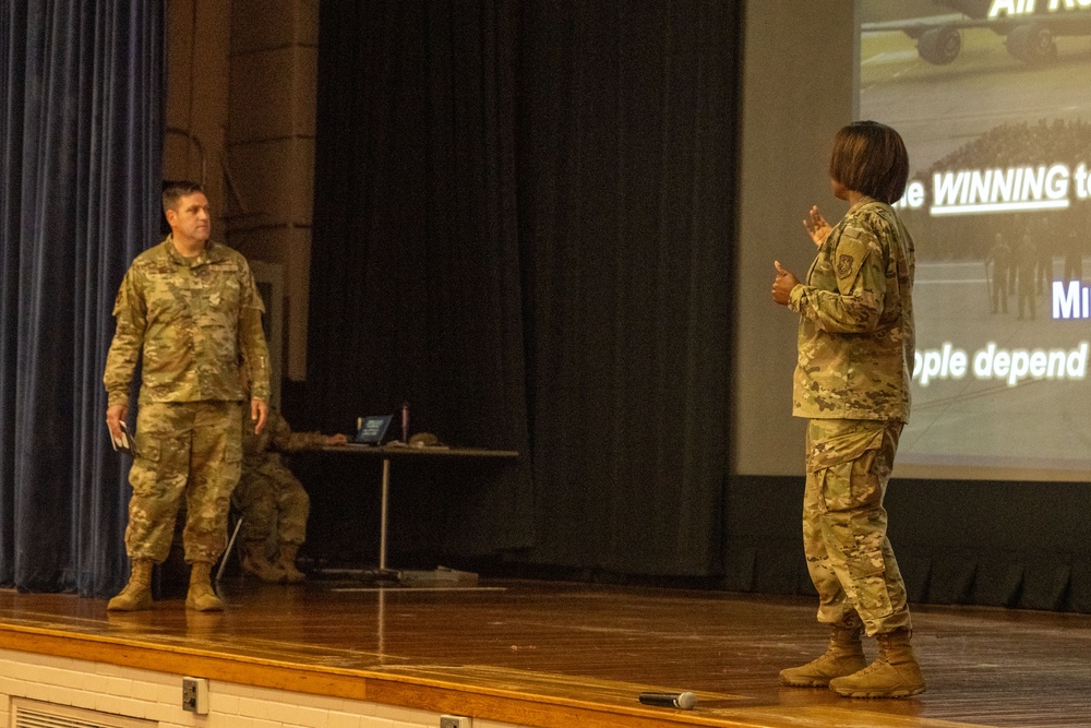 22nd ARW CC hosts first all-call