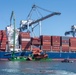 Unified Command, U.S. Coast Guard respond to Pier G Container Incident at the Port of Long Beach, California.