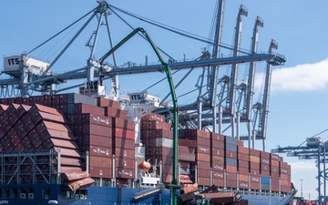 Unified Command, U.S. Coast Guard respond to Pier G Container Incident at the Port of Long Beach, California