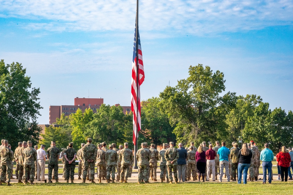 Fort Leonard Wood community remembers 9/11  victims during Patriot Day Ceremony