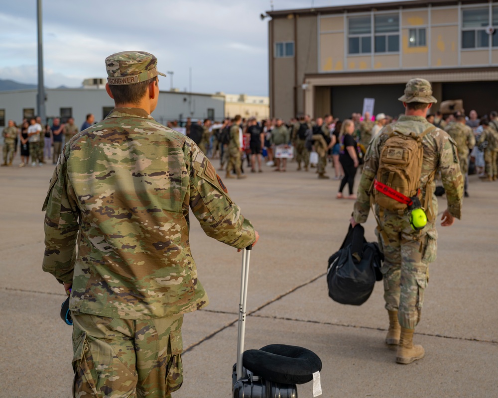 Hill AFB Airmen Return From Deployment