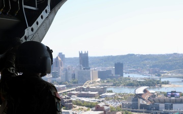 Steelers flyover