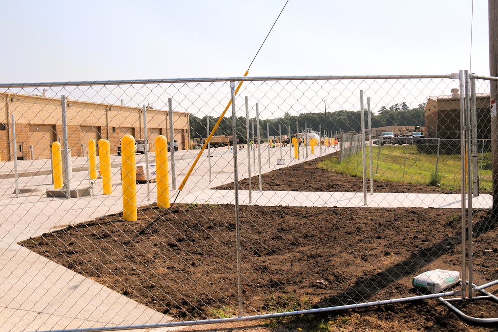 Wisconsin MATES facility at Fort McCoy receives parking area upgrades