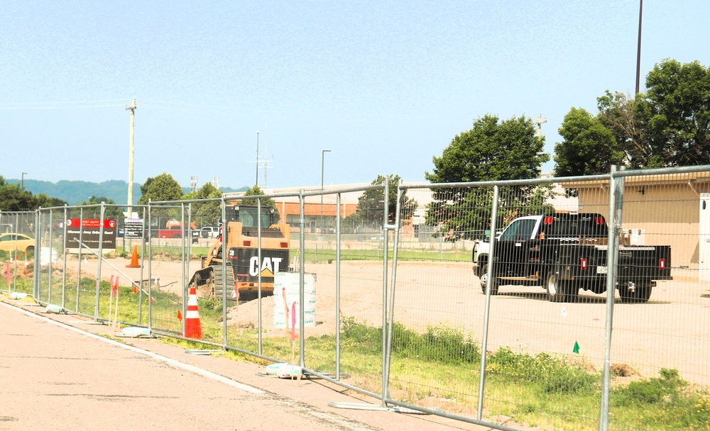Wisconsin MATES facility at Fort McCoy receives parking area upgrades