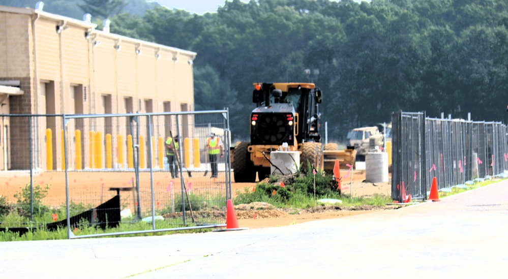Wisconsin MATES facility at Fort McCoy receives parking area upgrades