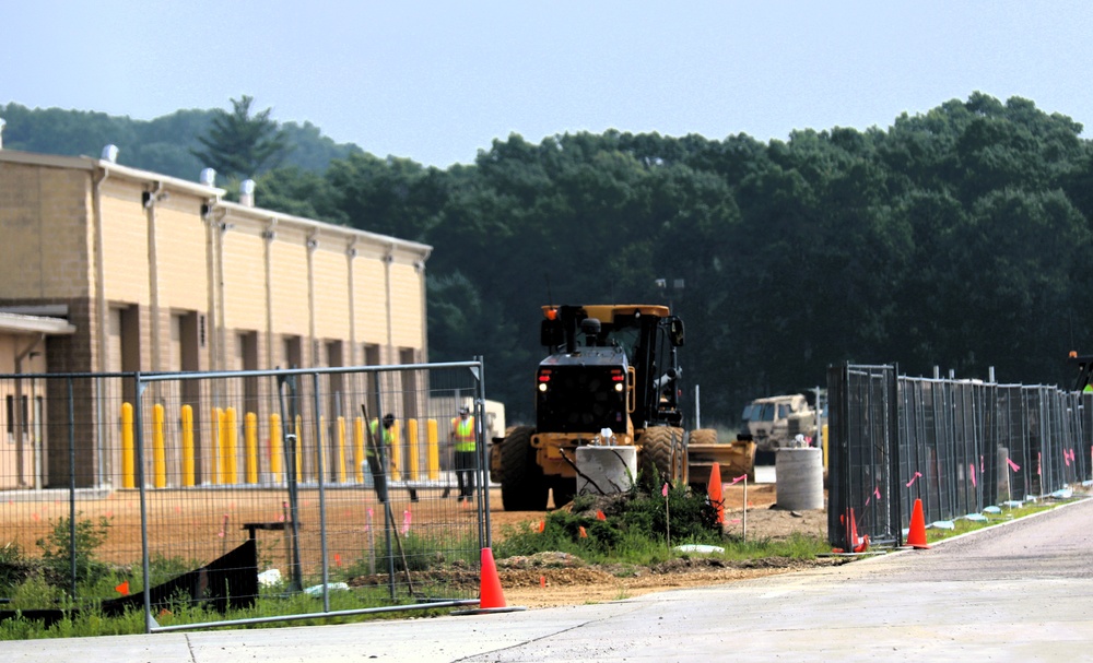 Wisconsin MATES facility at Fort McCoy receives parking area upgrades