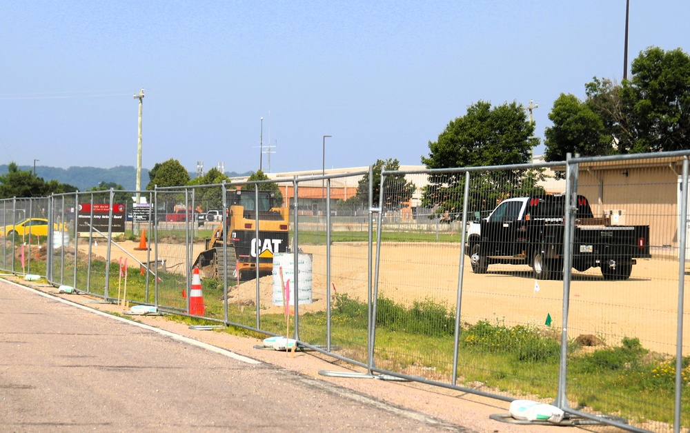 Wisconsin MATES facility at Fort McCoy receives parking area upgrades