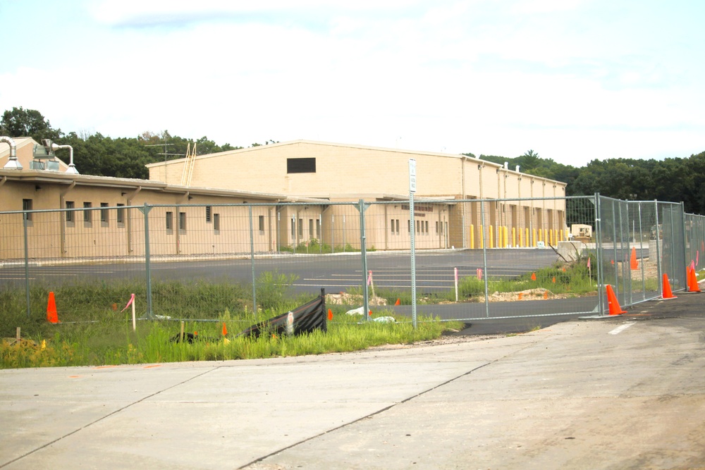 Wisconsin MATES facility at Fort McCoy receives parking area upgrades