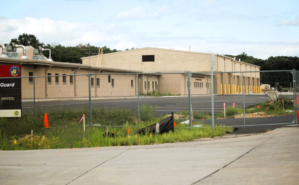 Wisconsin MATES facility at Fort McCoy receives parking area upgrades