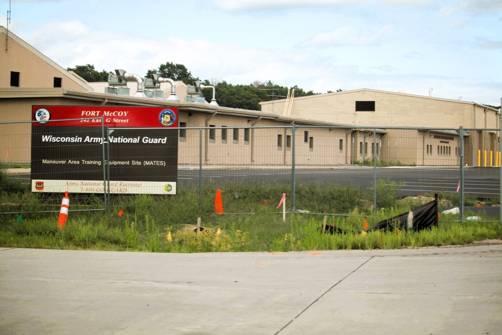 Wisconsin MATES facility at Fort McCoy receives parking area upgrades