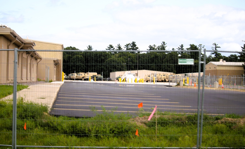 Wisconsin MATES facility at Fort McCoy receives parking area upgrades