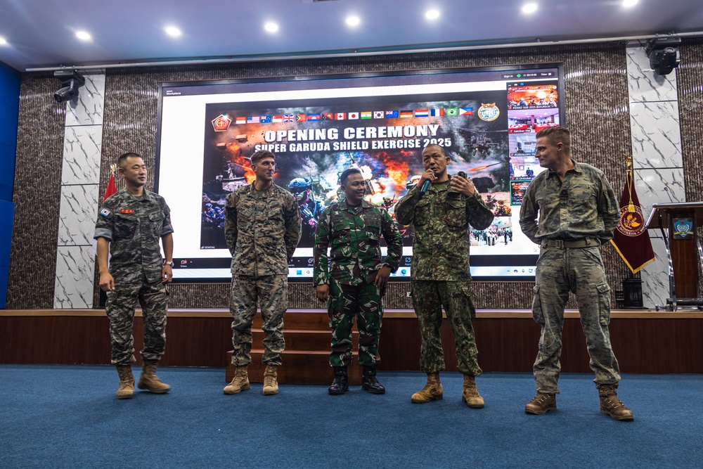 Super Garuda Shield 25: U.S. Marines participate in opening ceremony
