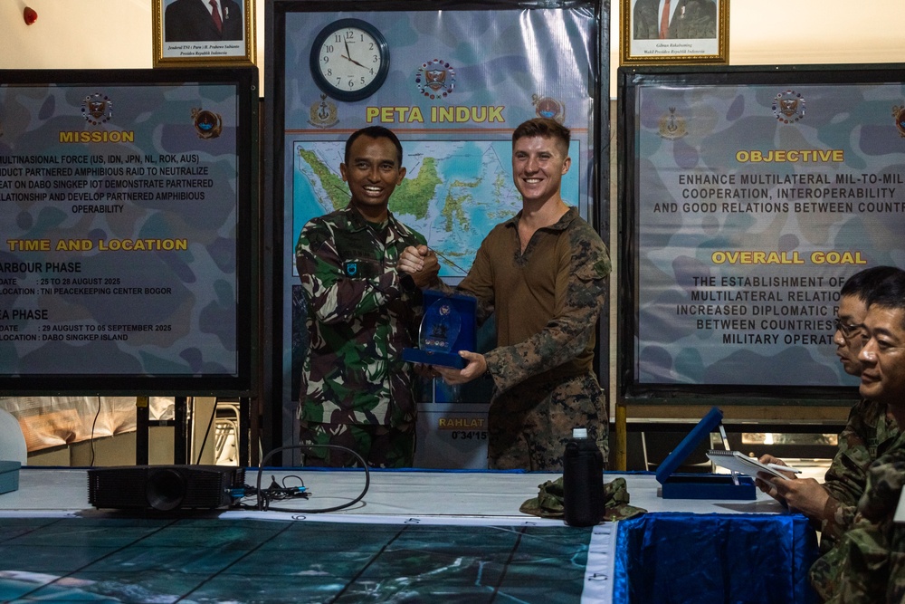 Super Garuda Shield 25: MRF-D 25.3 participates in multinational meeting