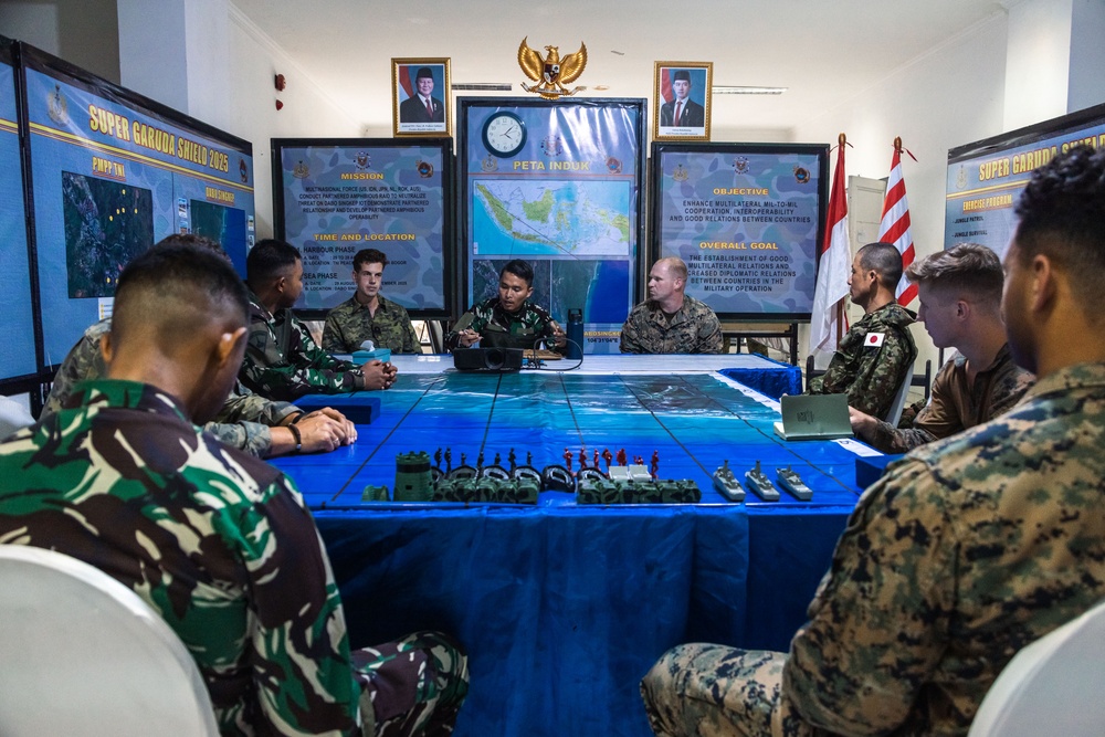 Super Garuda Shield 25: MRF-D 25.3 participates in multinational meeting
