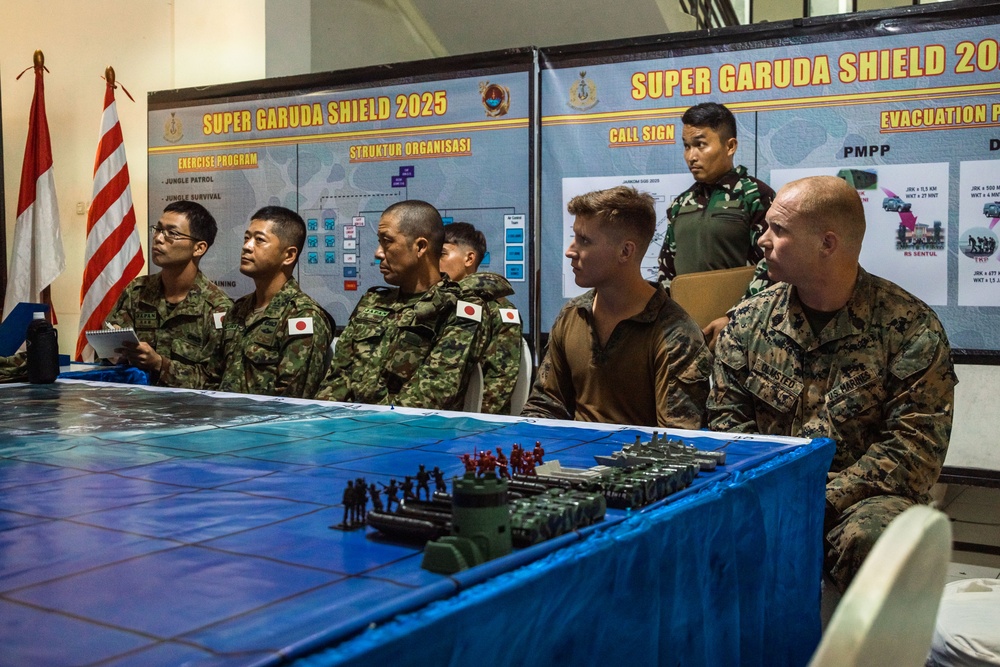 Super Garuda Shield 25: MRF-D 25.3 participates in multinational meeting