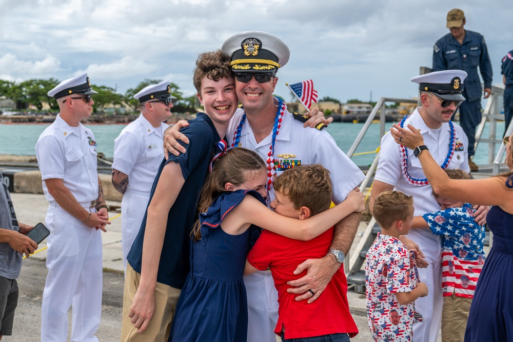 USS Springfield Returns to Guam Following Indo-Pacific Deployment