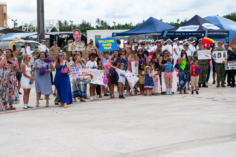 USS Springfield Returns to Guam Following Indo-Pacific Deployment