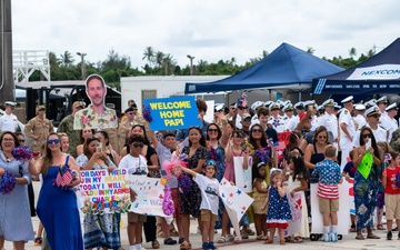USS Springfield Returns to Guam Following Indo-Pacific Deployment