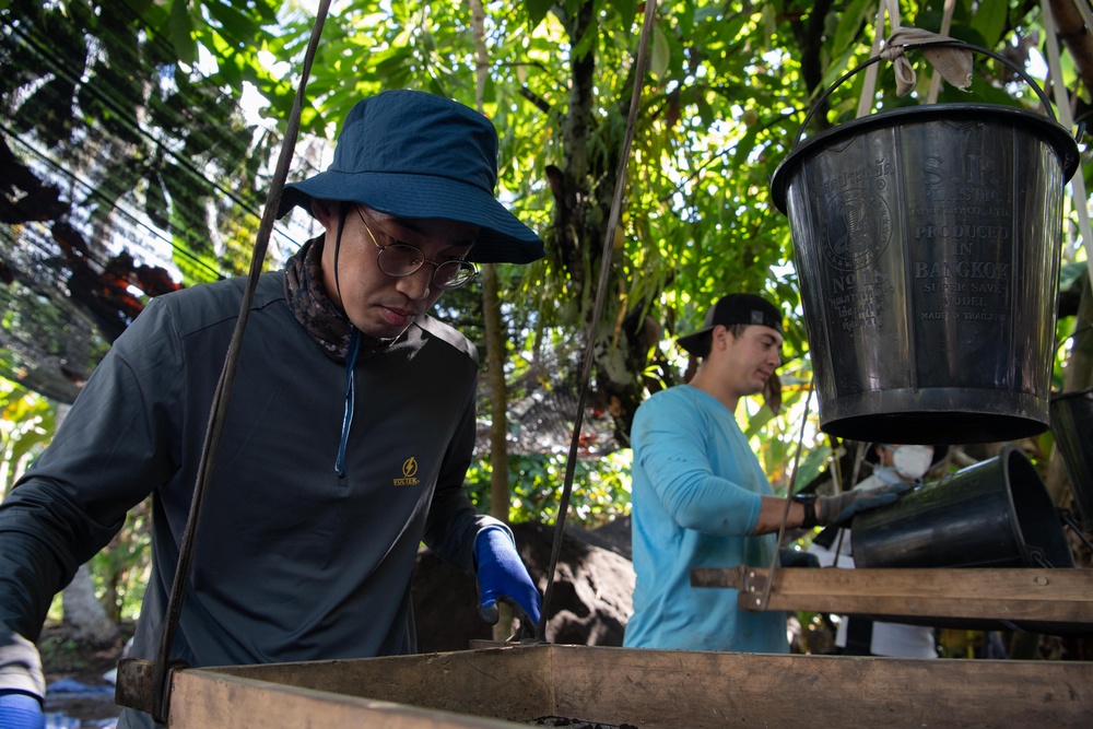 Korean MOIS visits DPAA 25-4PG Excavation Site