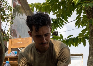 555th Engineer Brigade renovates school