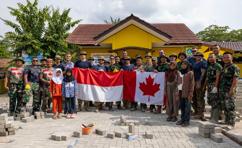 555th Engineer Brigade renovates school