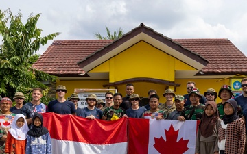 555th Engineer Brigade renovates school during Super Garuda Shield 25