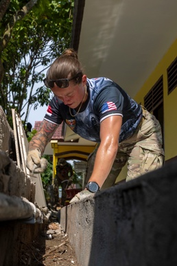 555th Engineer Brigade renovates school