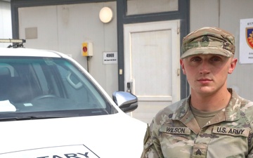 Sgt. Wilson's First Deployment Experience