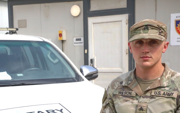 Sgt. Wilson's First Deployment Experience