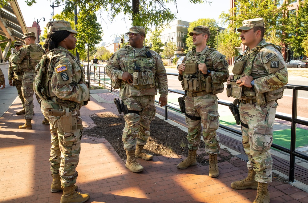 112th Military Police Battalion Senior Leadership, MS National Guard, visit battalion Soldiers