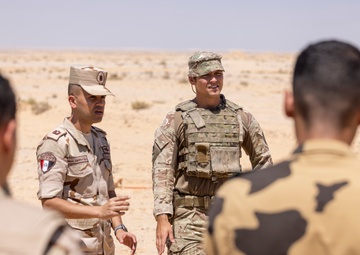 BRIGHT STAR 25: Multinational forces conduct border security operations training