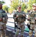 112th Military Police Battalion, Mississippi Army National Guard, patrol Eastern Market Metro Station