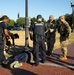 Soldiers with the 239th Military Police Company, Louisiana Army National Guard, assist Amtrak Police Officers