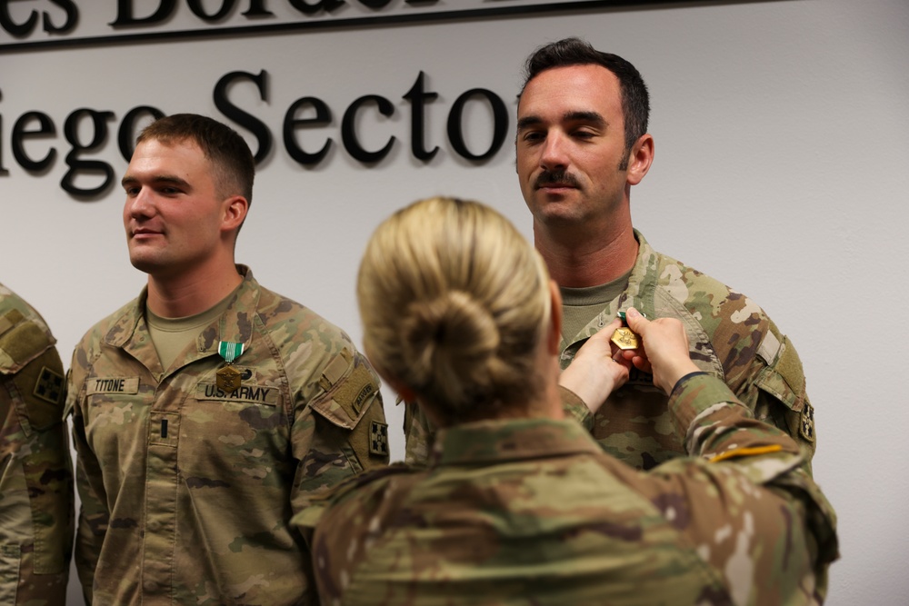 1st Battalion, 41st Infantry Regiment Soldiers receive Army Commendation Medals