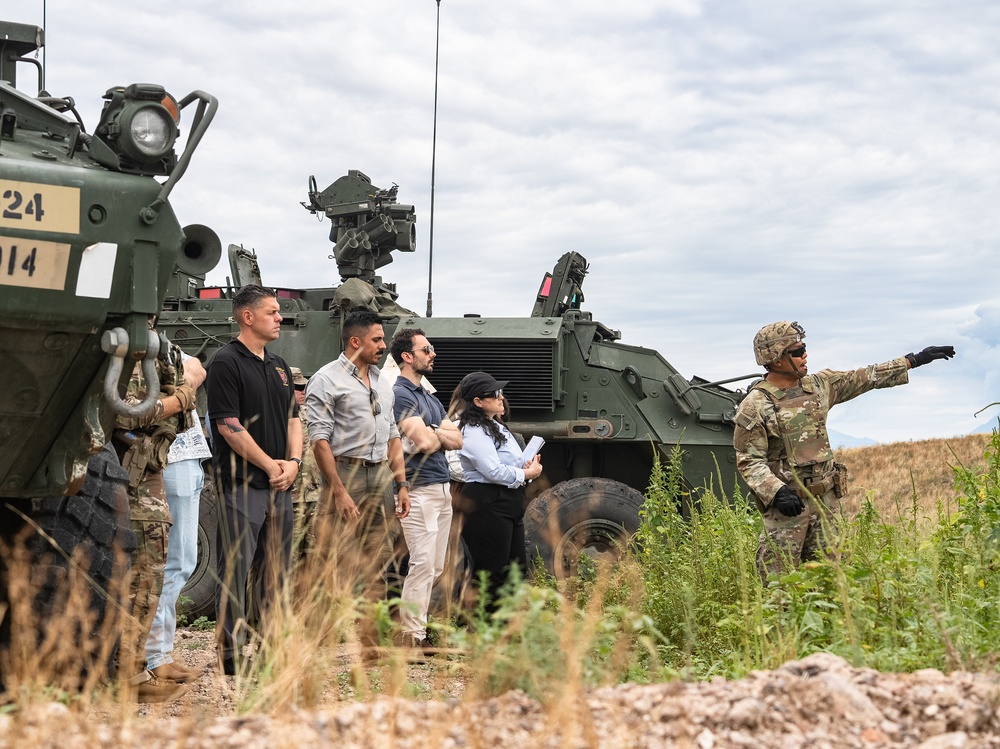 2nd Battalion, 12th Infantry Regiment meets with Arizona senator's staff