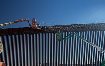 US Marines’ Combat Logistics Battalion reinforce southern border at Yuma, Arizona